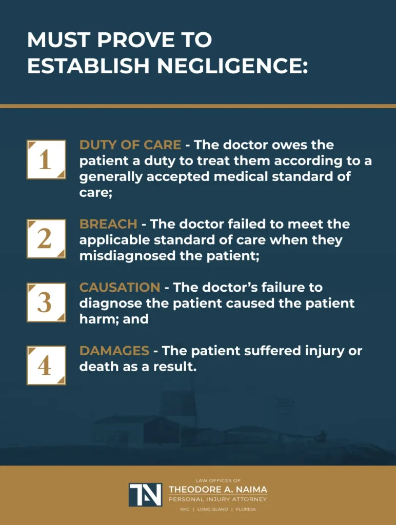 prove to Establish Negligence